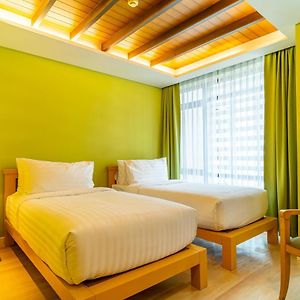 Kamer met Twee Aparte Bedden op de Hoek